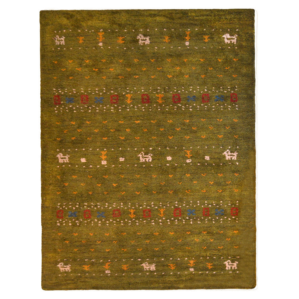 Ada Hand Knotted Silk & Wool Area Rug