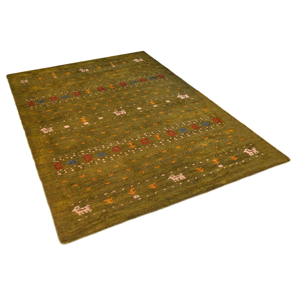 Ada Hand Knotted Silk & Wool Area Rug