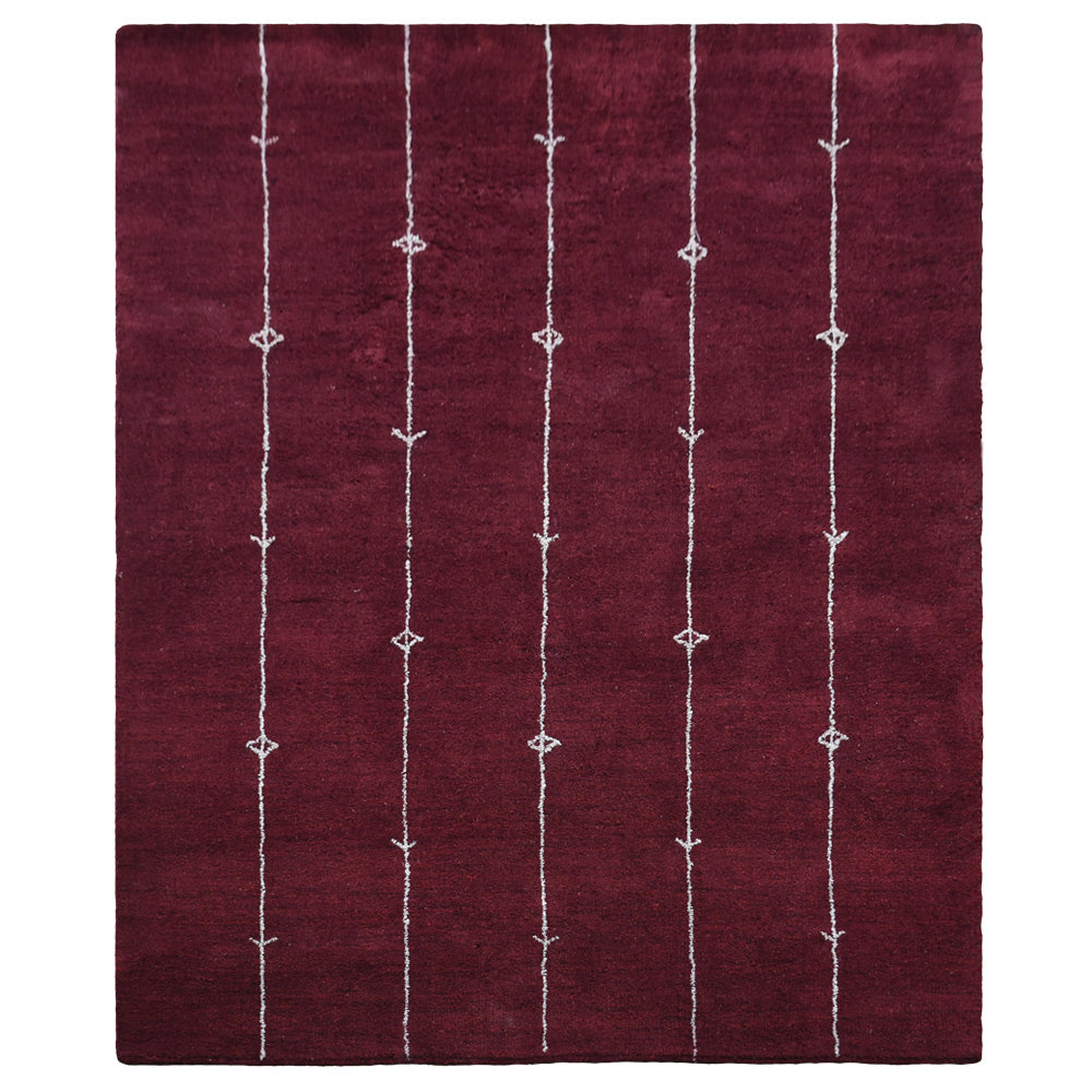 Melior Hand Knotted Silk & Wool Rug