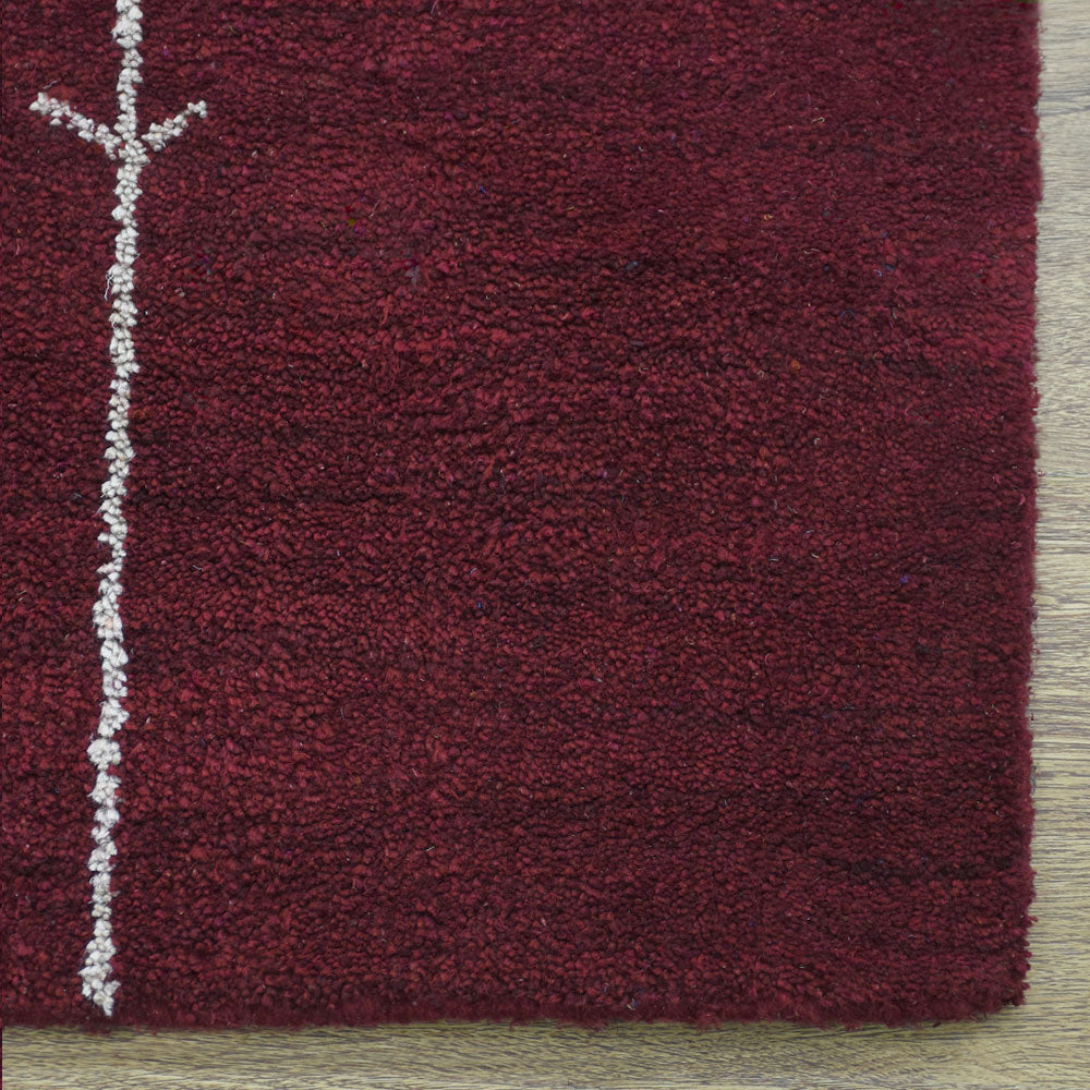 Melior Hand Knotted Silk & Wool Rug