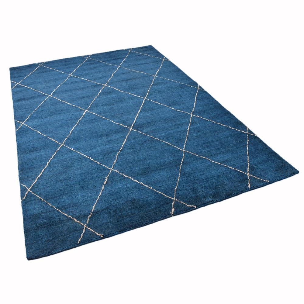 Lila Hand Knotted Loom Silk & Wool Area Rug