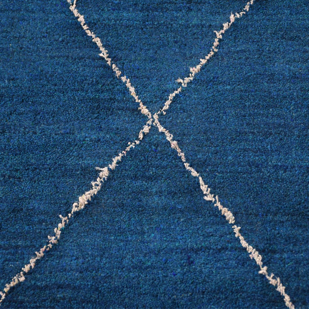 Lila Hand Knotted Loom Silk & Wool Area Rug