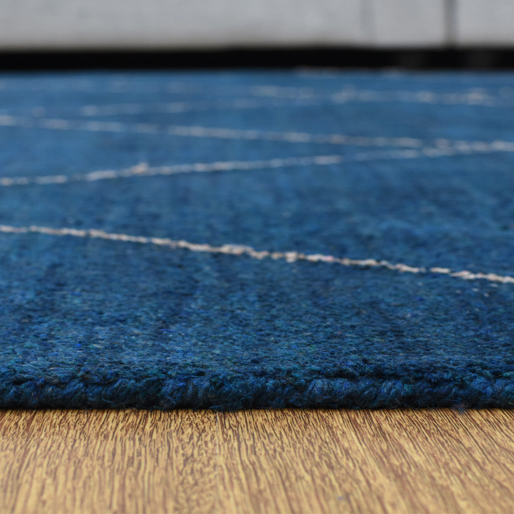 Lila Hand Knotted Loom Silk & Wool Area Rug