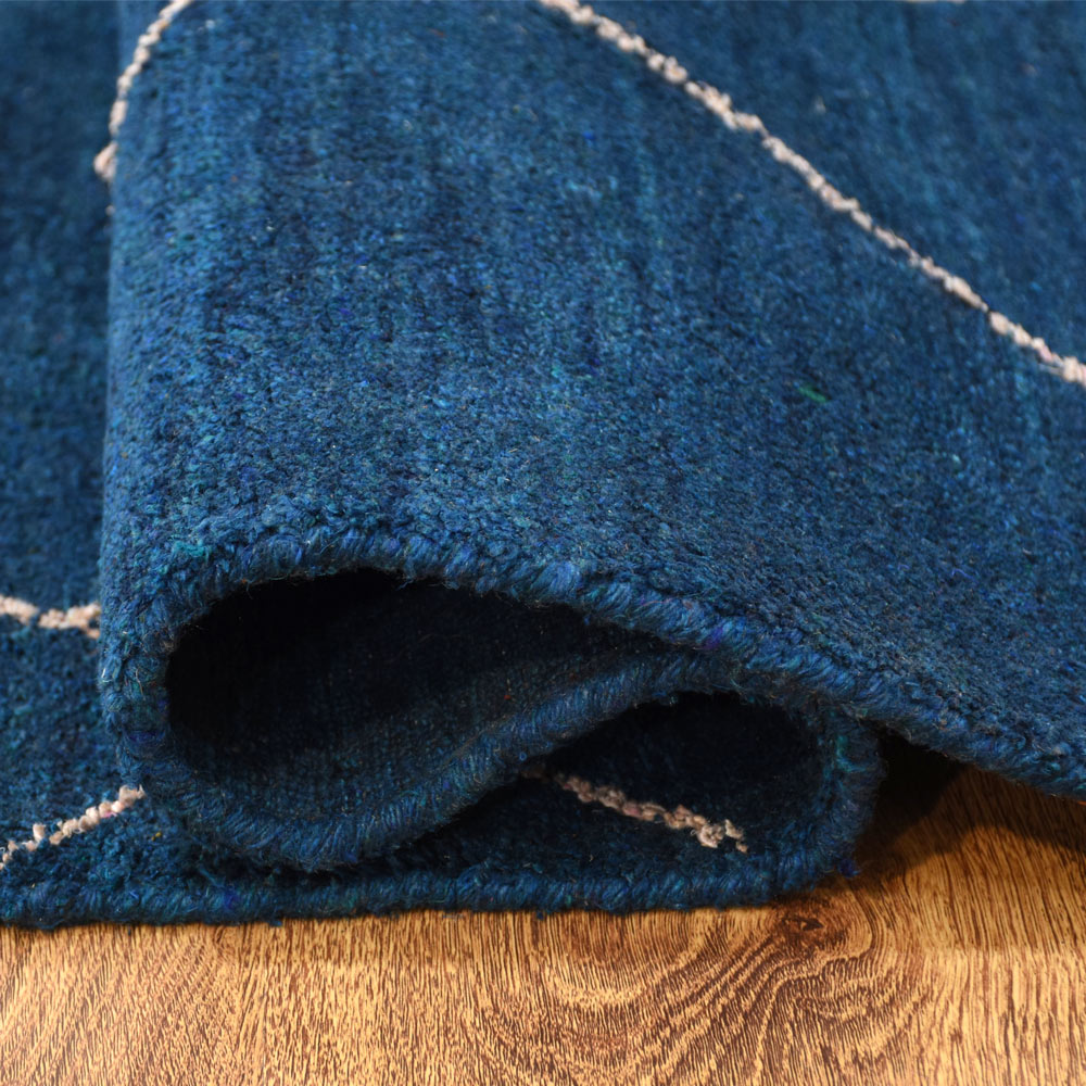 Lila Hand Knotted Loom Silk & Wool Area Rug