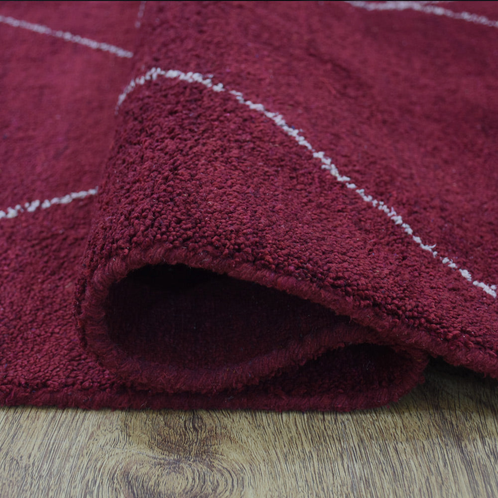Lila Hand Knotted Loom Silk & Wool Area Rug