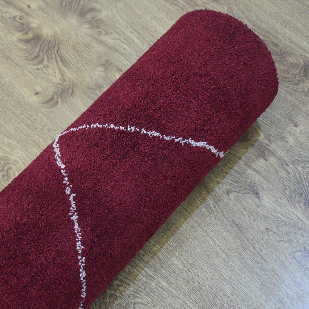 Lila Hand Knotted Loom Silk & Wool Area Rug