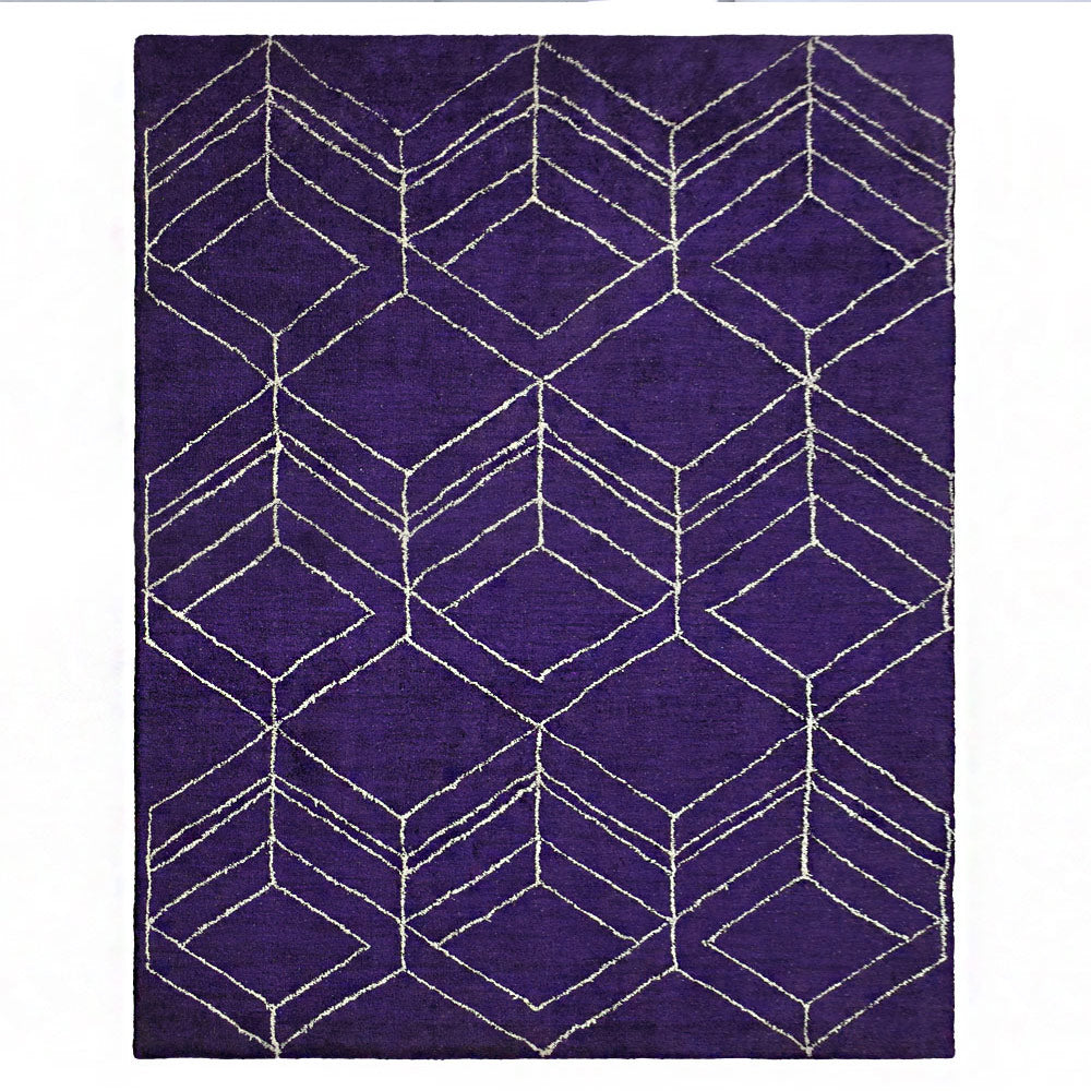 Mompox Hand Knotted Loom Silk Mix Area Rug