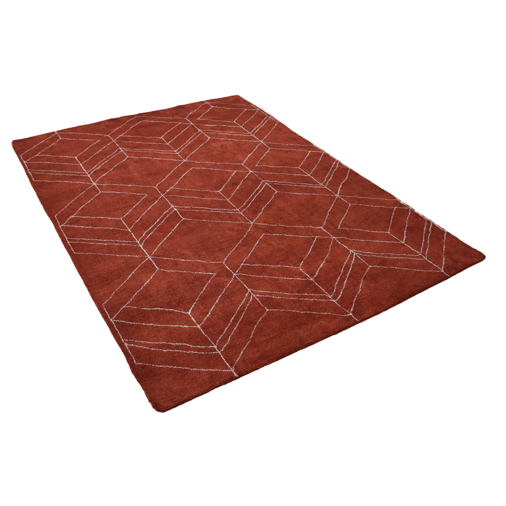 Mompox Hand Knotted Loom Silk Mix Area Rug