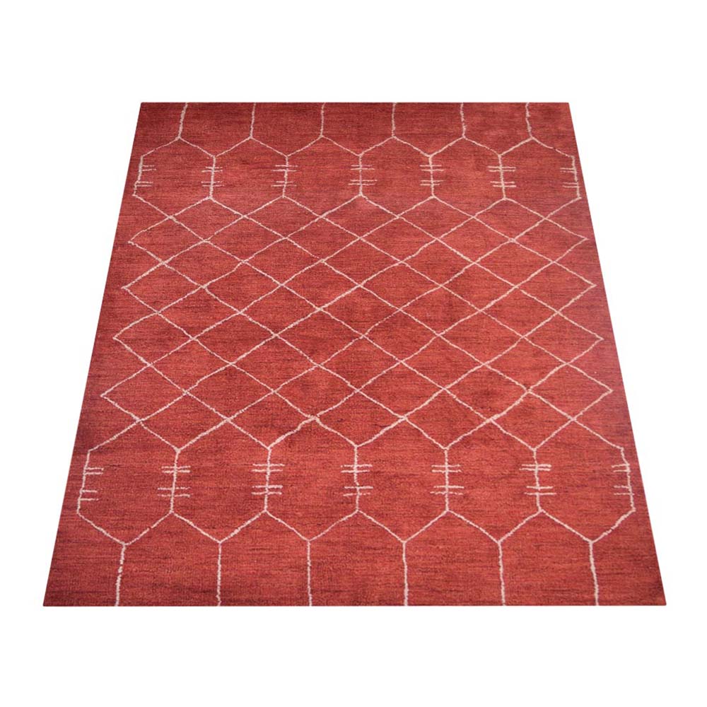 Kyril Hand Knotted Silk & Wool Rug