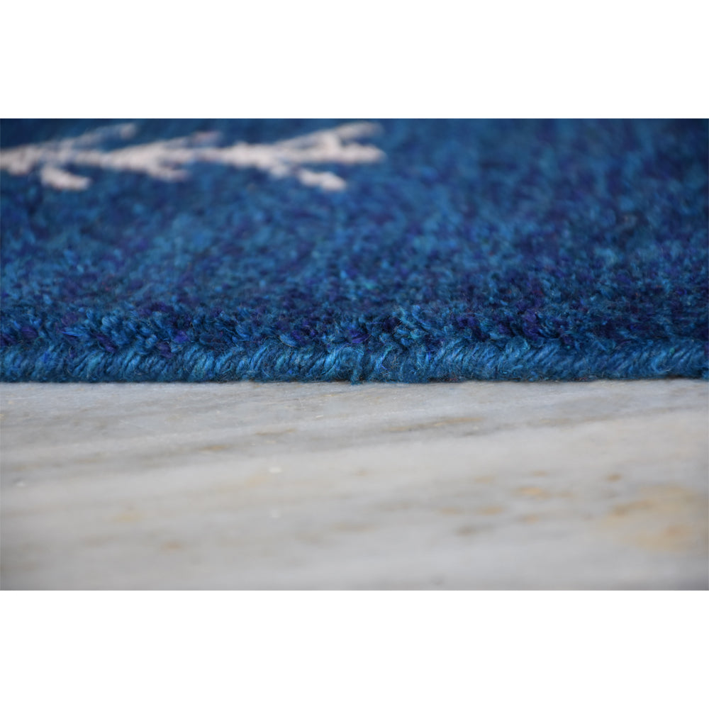 Gis Hand Knotted Silk & Wool Rug