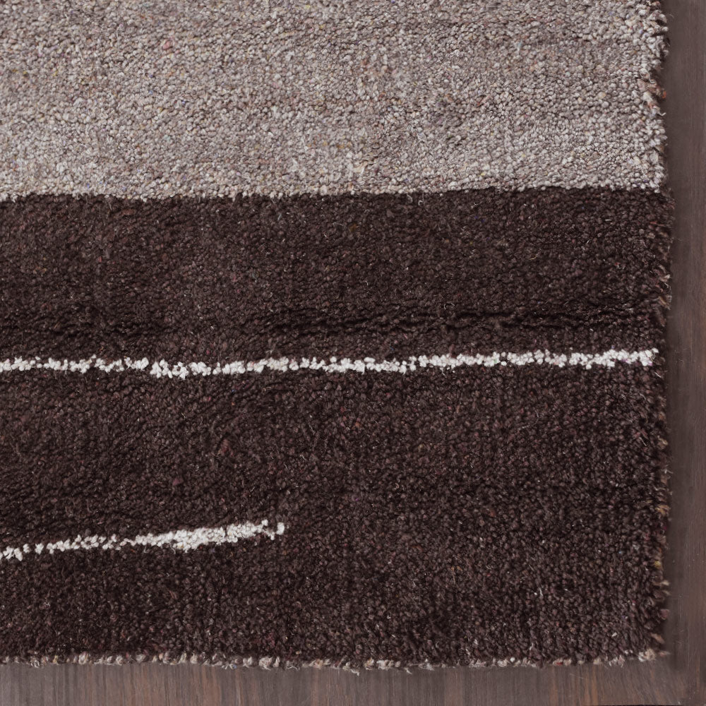 Fable Hand Knotted Silk & Wool Rug