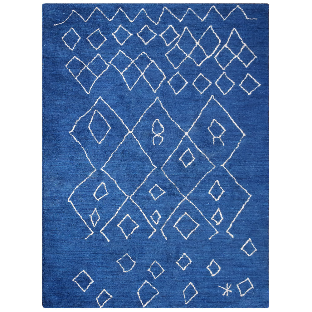Aon Hand Knotted Silk & Wool Rug