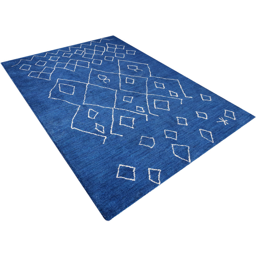 Aon Hand Knotted Silk & Wool Rug