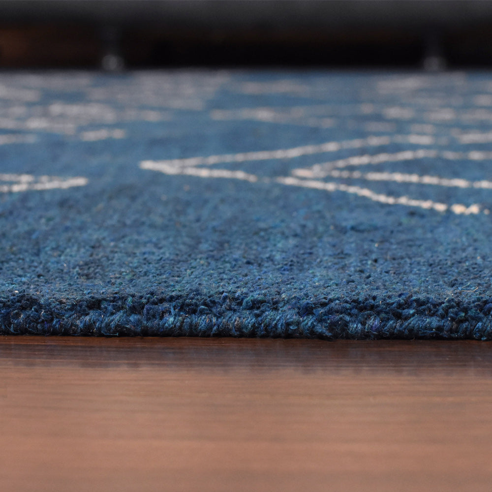 Aon Hand Knotted Silk & Wool Rug