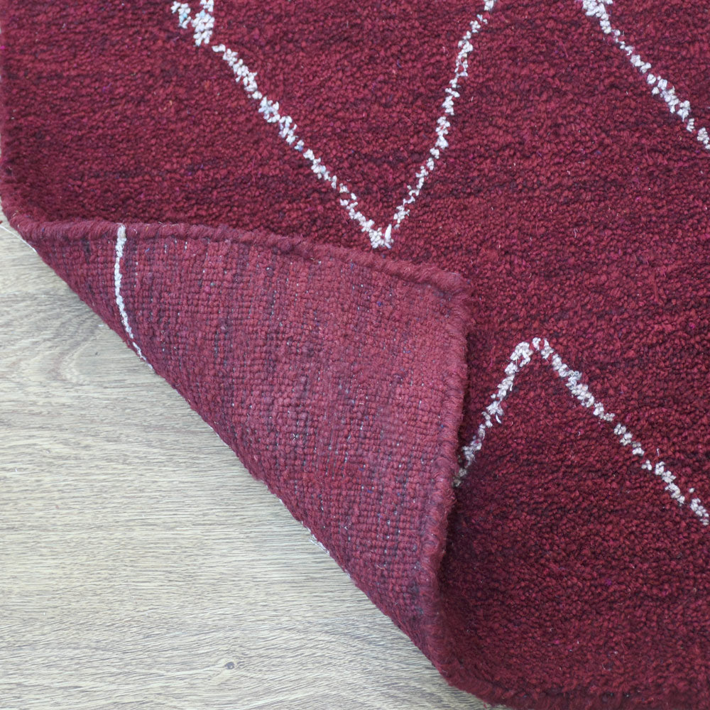 Aon Hand Knotted Silk & Wool Rug