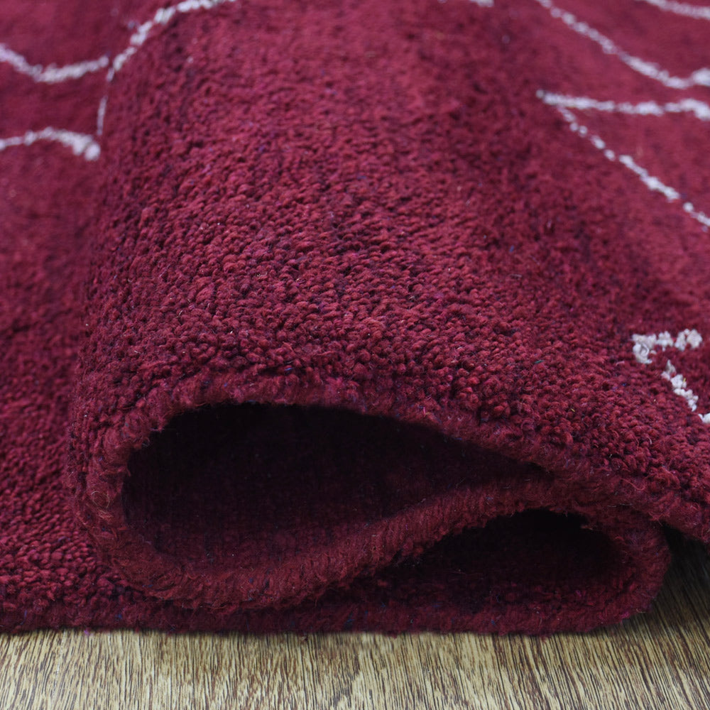 Aon Hand Knotted Silk & Wool Rug