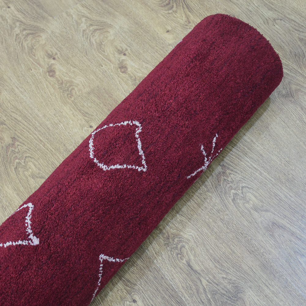 Aon Hand Knotted Silk & Wool Rug