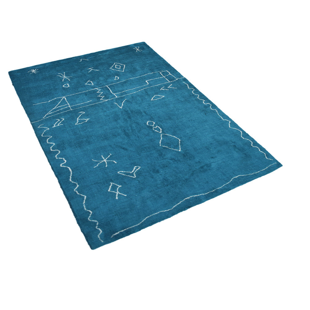 Darian Hand Knotted Silk & Wool Rug