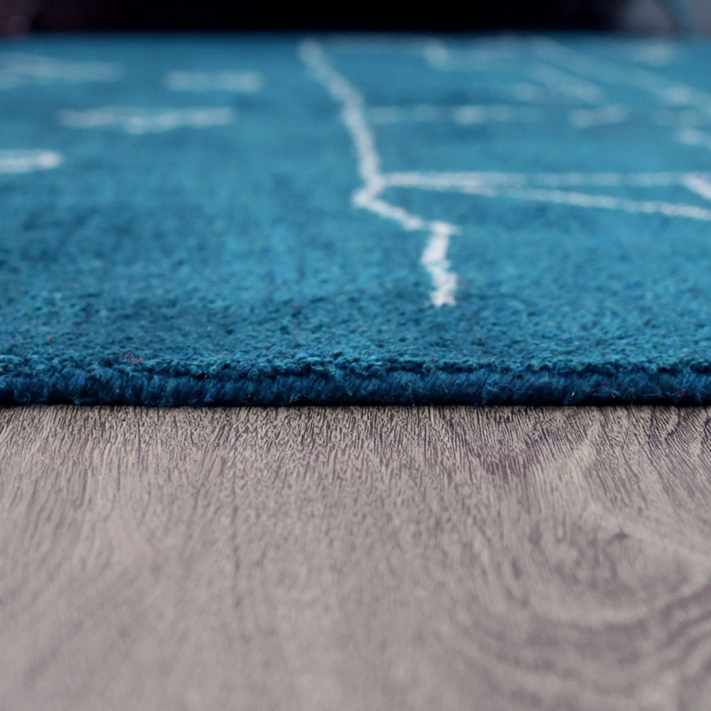 Darian Hand Knotted Silk & Wool Rug