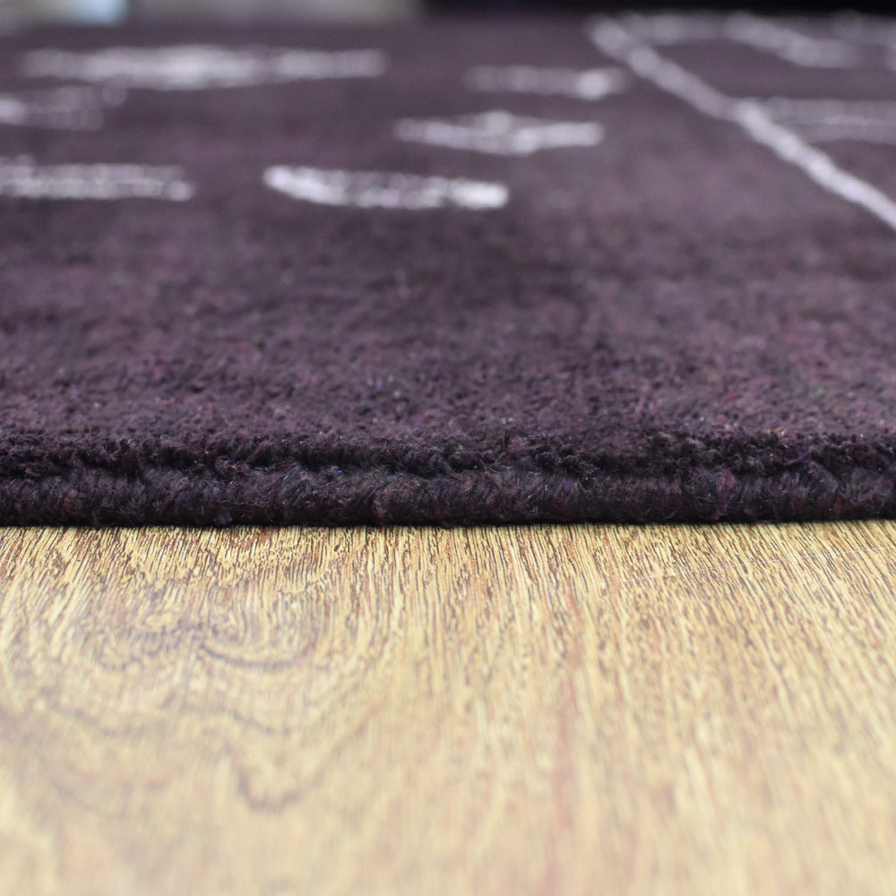 Darian Hand Knotted Silk & Wool Rug