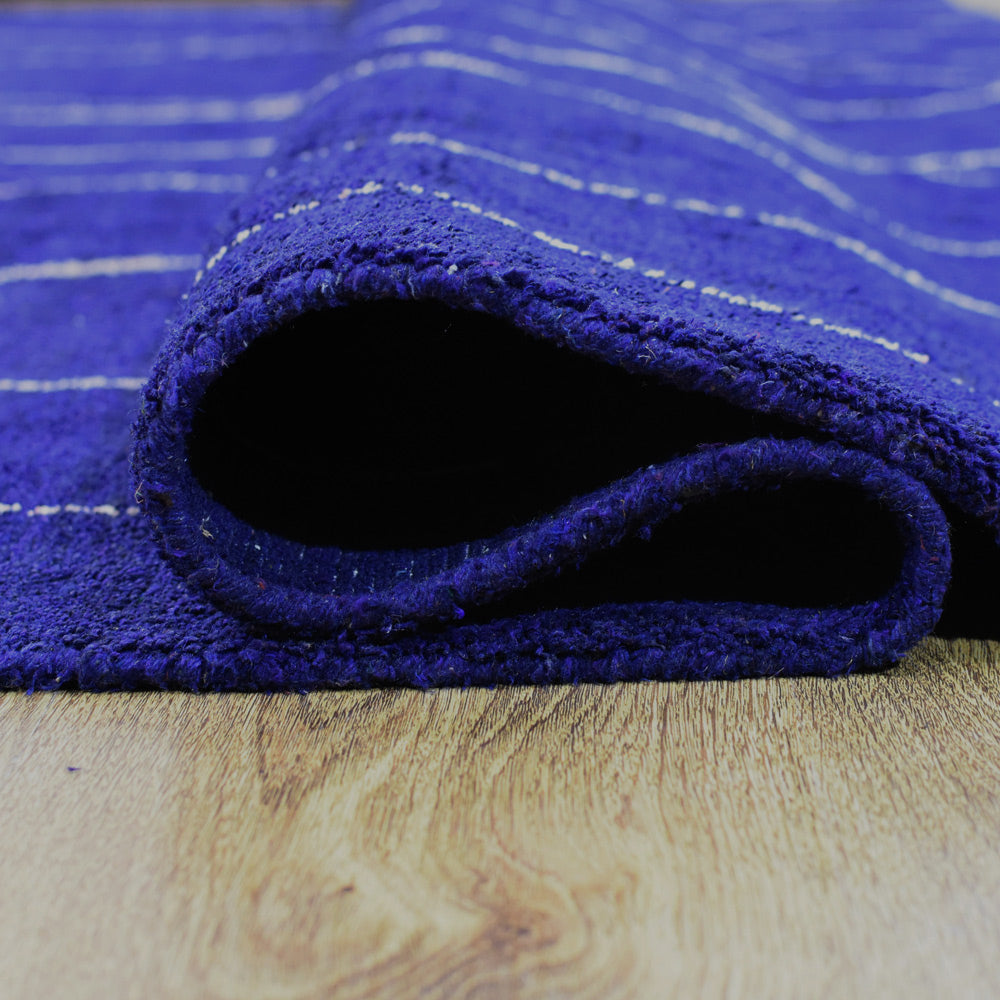 Ripple Hand Knotted Silk & Wool Rug