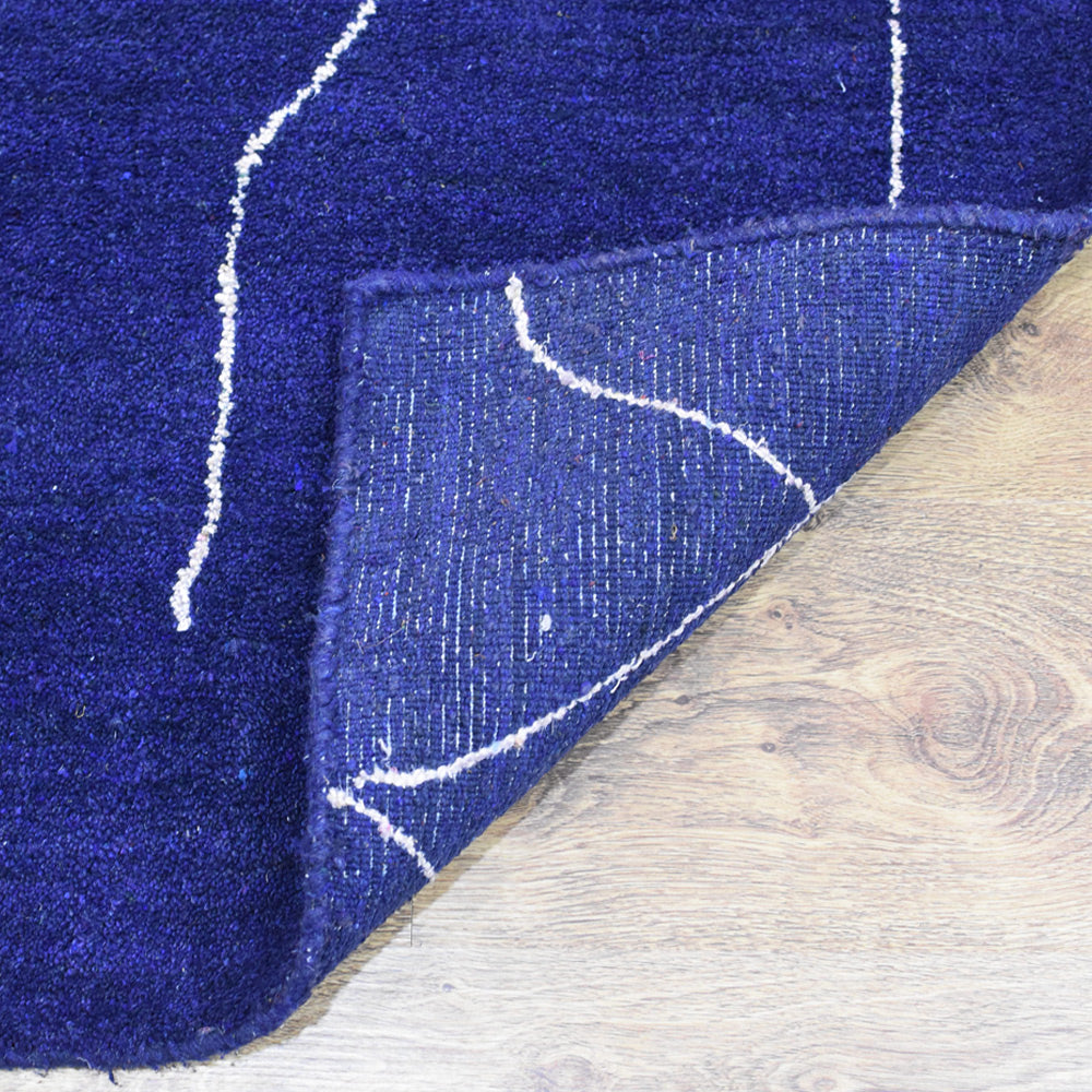 Ripple Hand Knotted Silk & Wool Rug