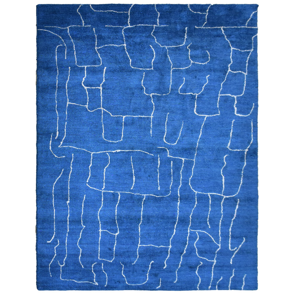 Gage Hand Knotted Silk & Wool Area Rug