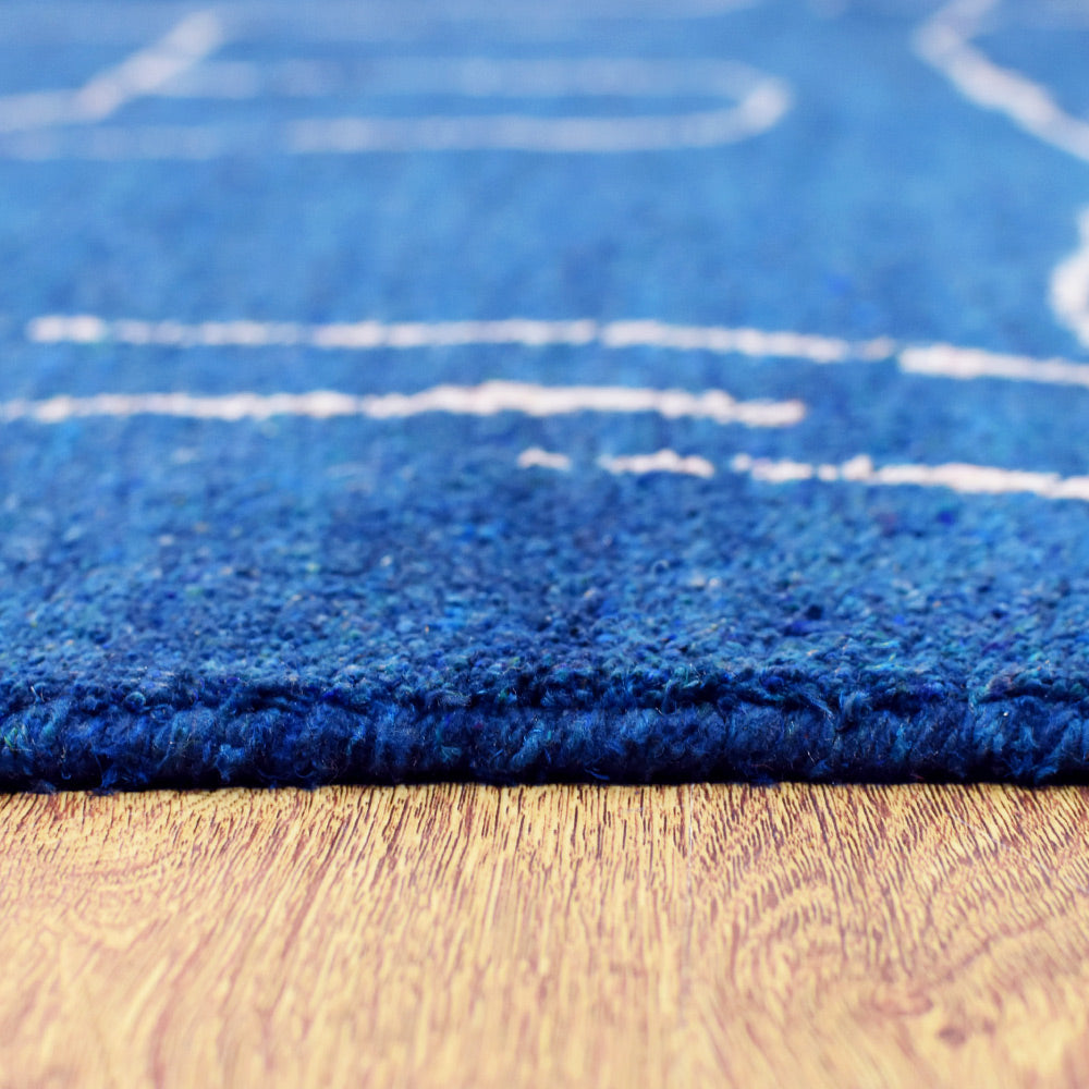 Gage Hand Knotted Silk & Wool Area Rug