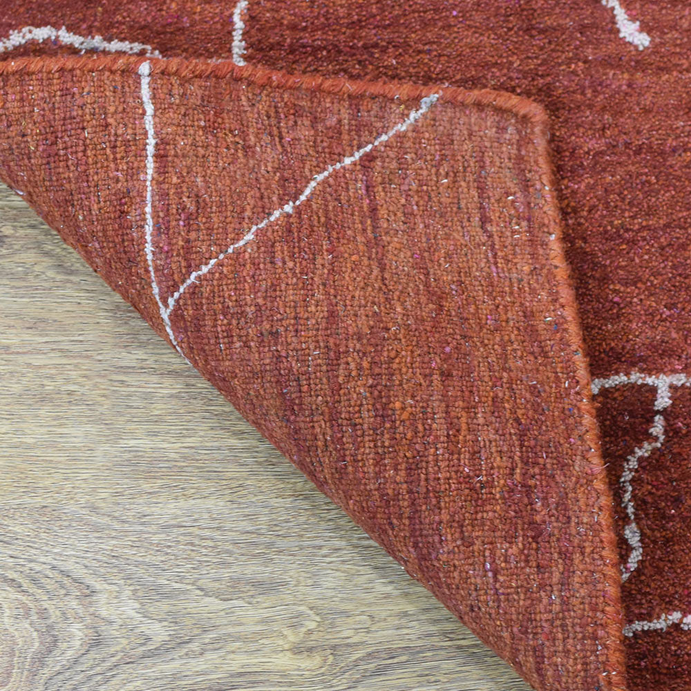 Gage Hand Knotted Silk & Wool Area Rug