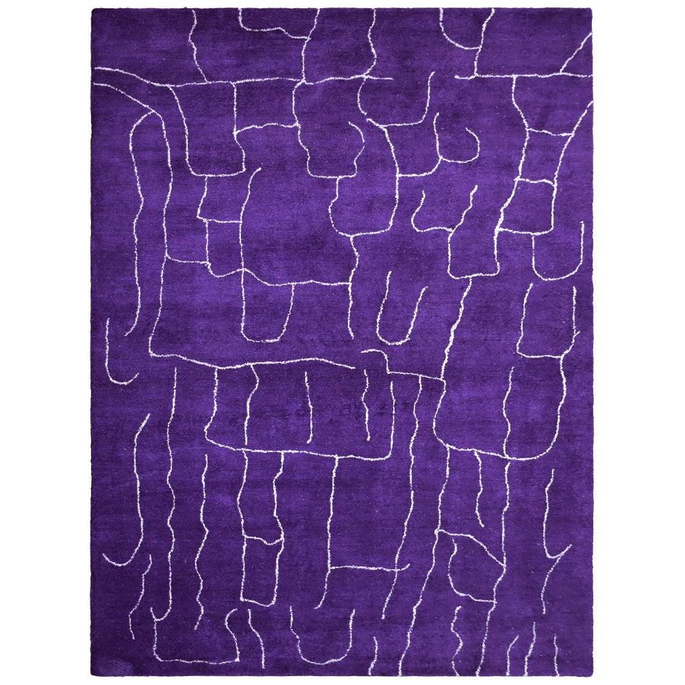 Gage Hand Knotted Silk & Wool Area Rug