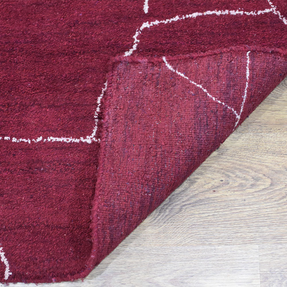 Gage Hand Knotted Silk & Wool Area Rug