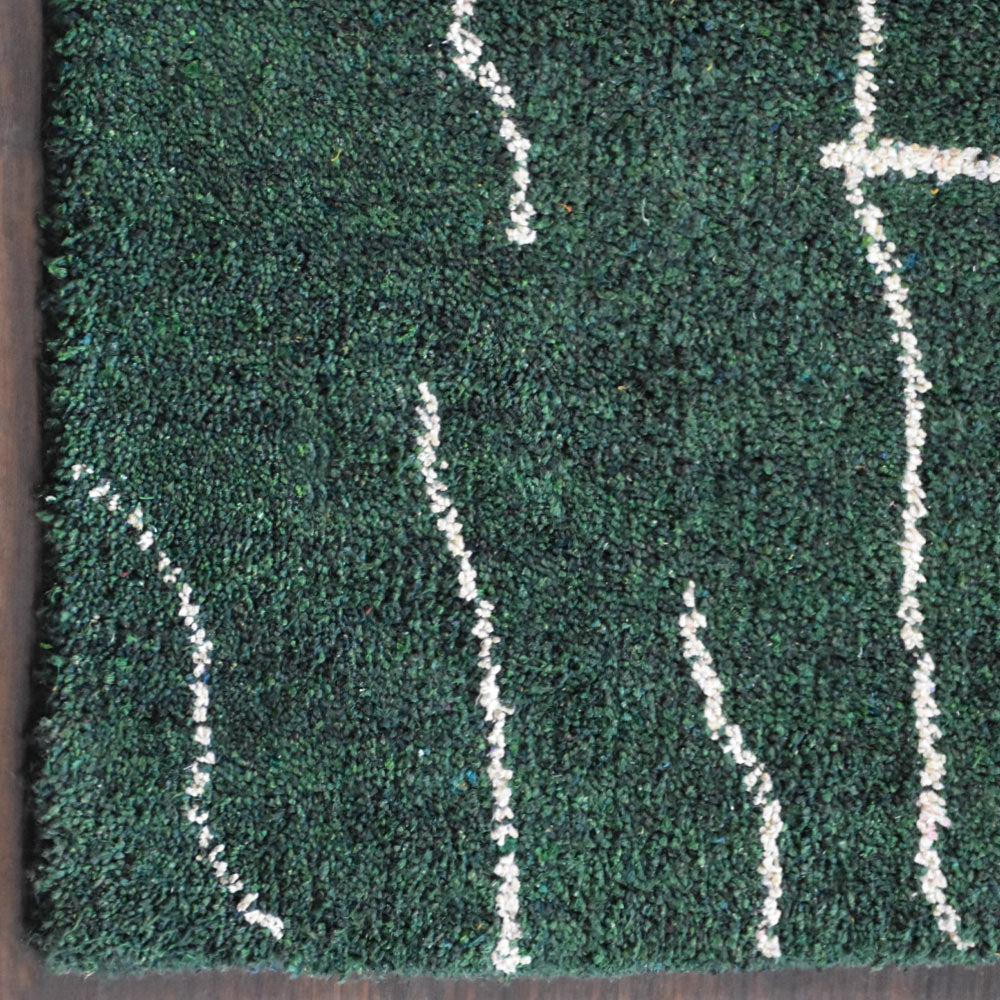 Gage Hand Knotted Silk & Wool Area Rug