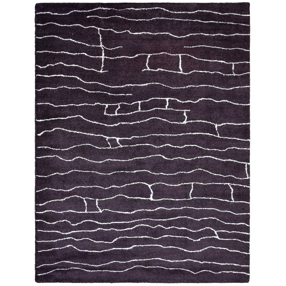 Sea Hand Knotted Loom Silk Mix Area Rug