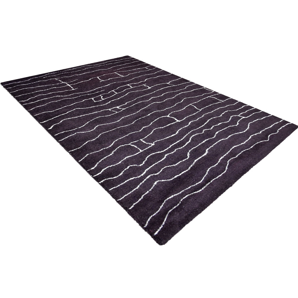 Sea Hand Knotted Loom Silk Mix Area Rug