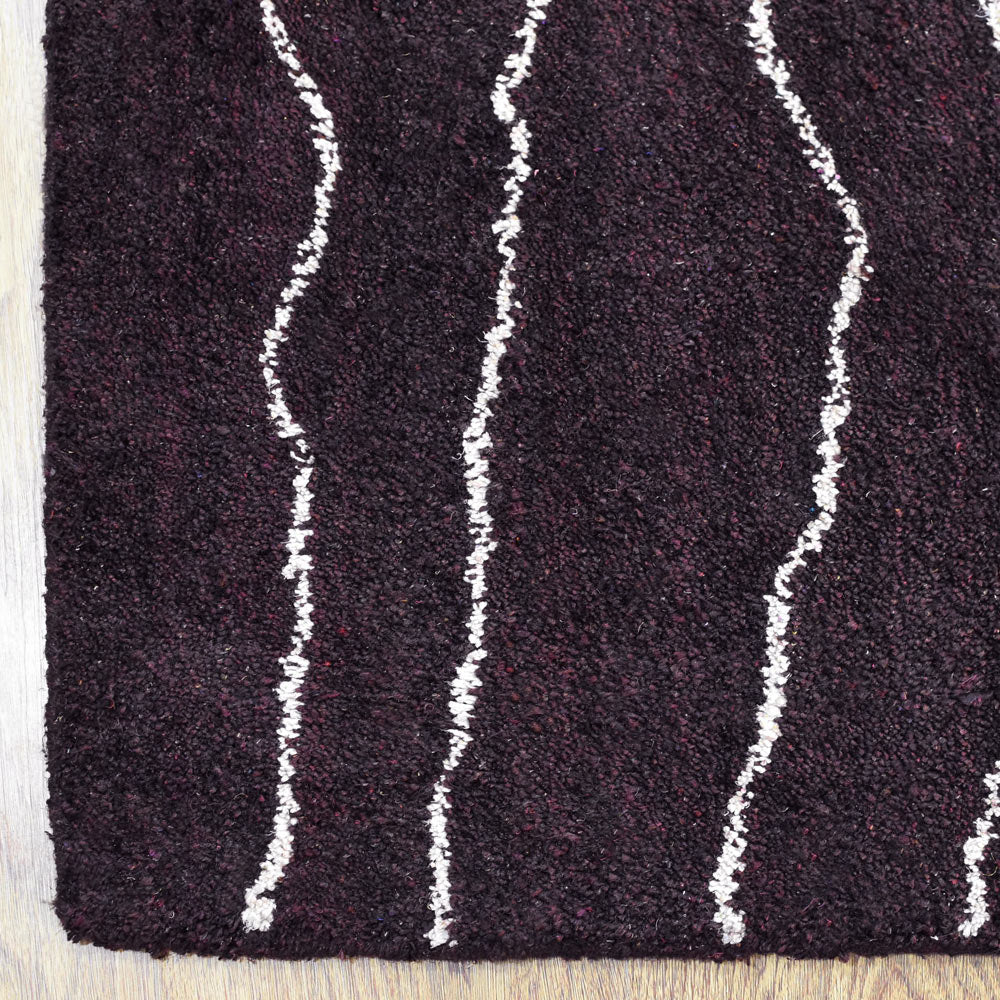 Sea Hand Knotted Loom Silk Mix Area Rug