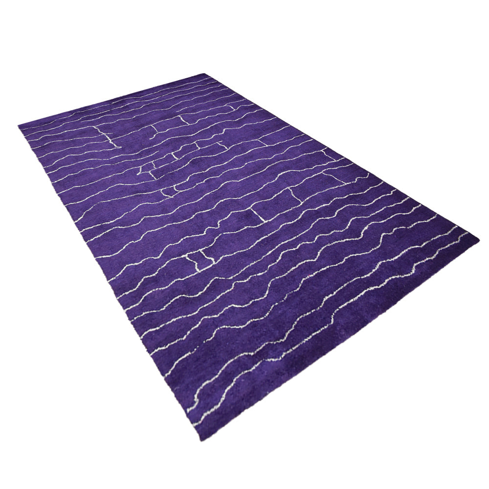 Sea Hand Knotted Loom Silk Mix Area Rug