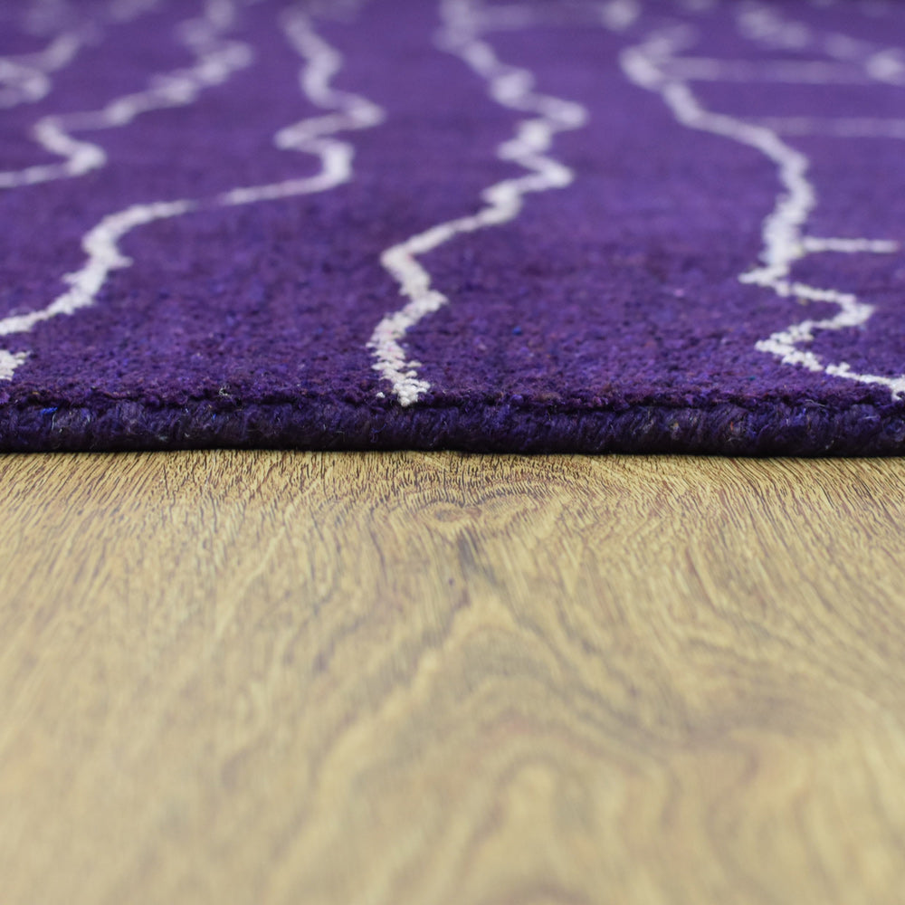 Sea Hand Knotted Loom Silk Mix Area Rug