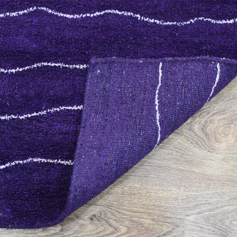 Sea Hand Knotted Loom Silk Mix Area Rug