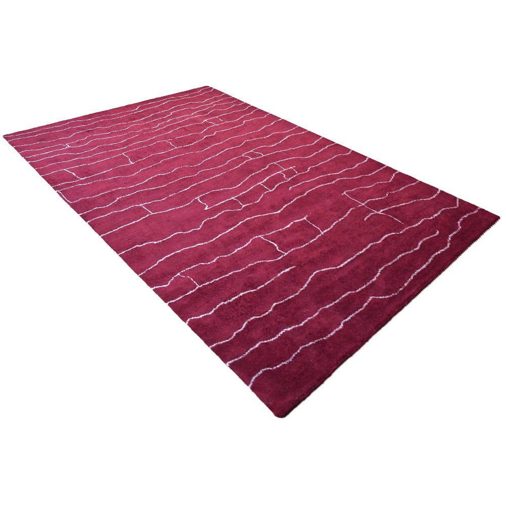 Sea Hand Knotted Loom Silk Mix Area Rug