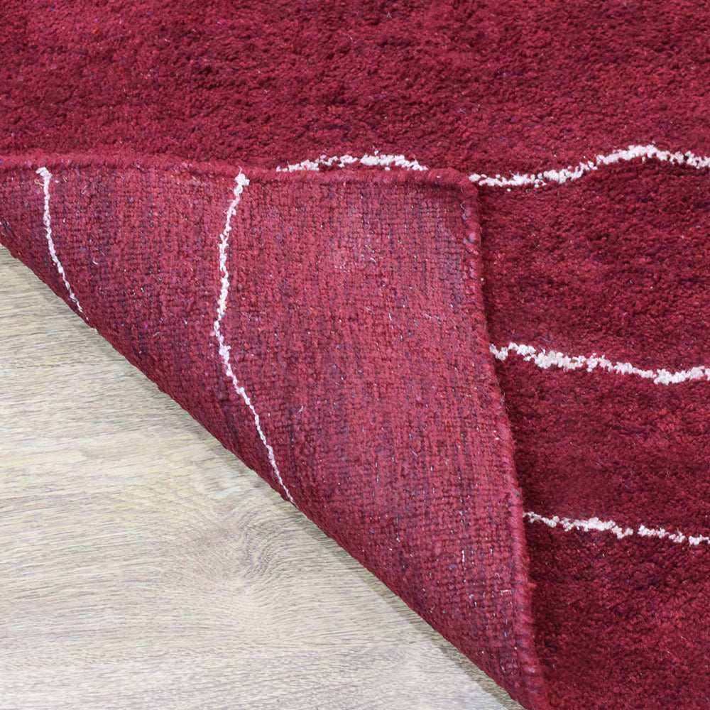 Sea Hand Knotted Loom Silk Mix Area Rug