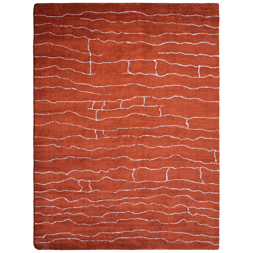 Sea Hand Knotted Loom Silk Mix Area Rug