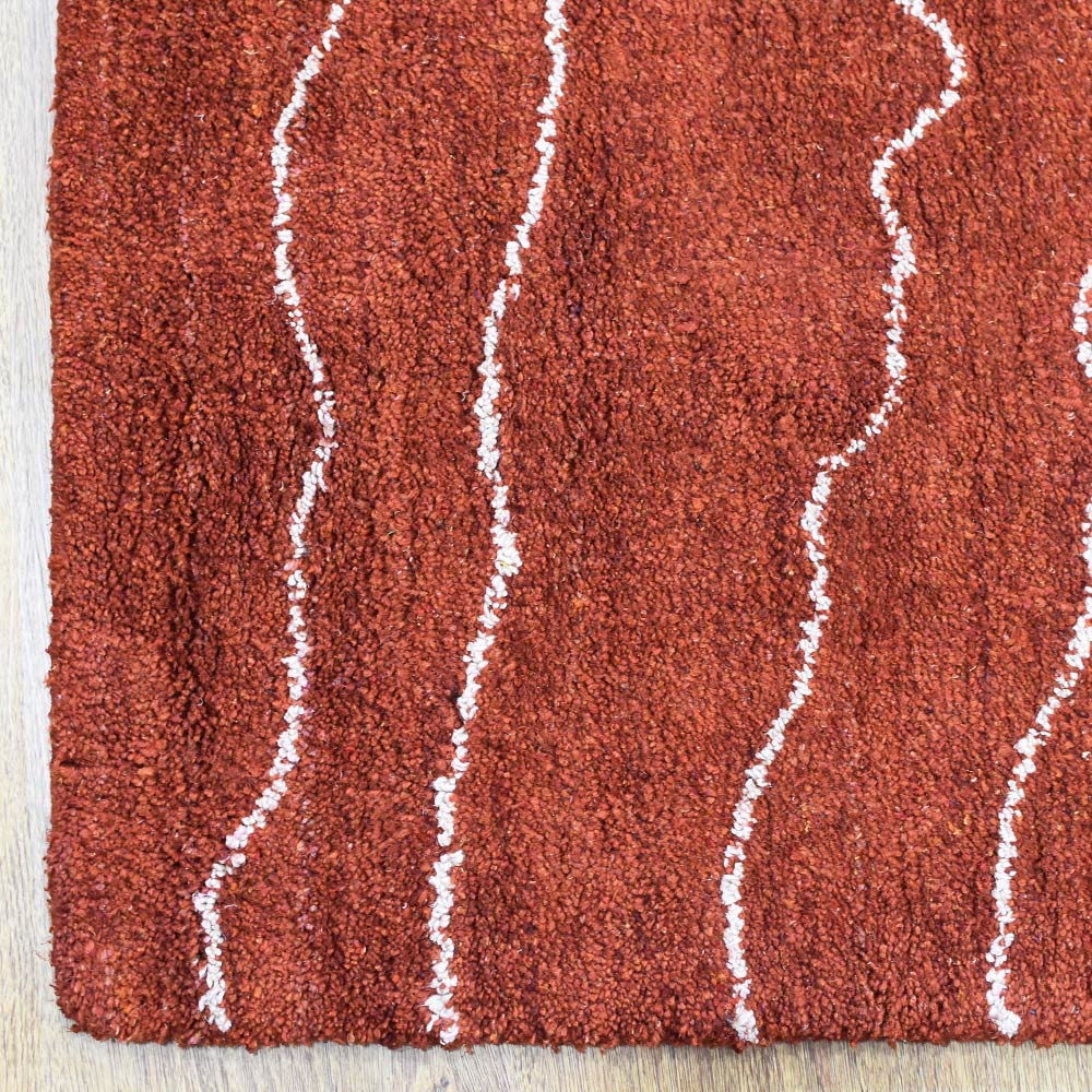 Sea Hand Knotted Loom Silk Mix Area Rug