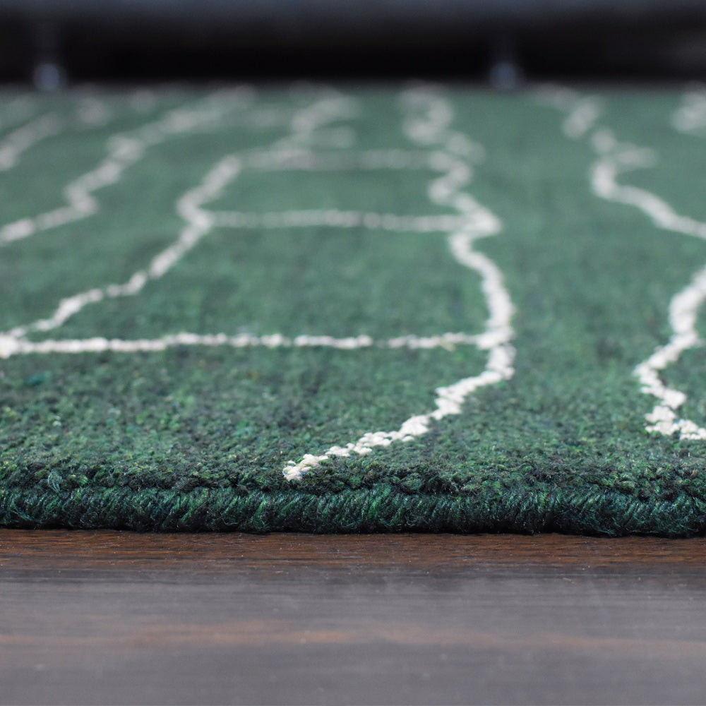 Sea Hand Knotted Loom Silk Mix Area Rug