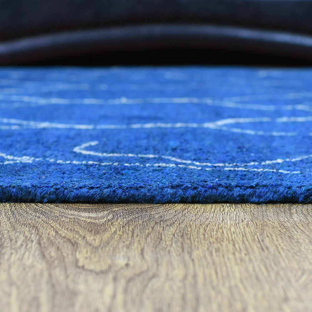 Zorah Hand Knotted Silk & Wool Rug