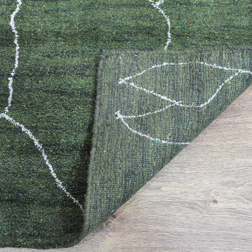 Zorah Hand Knotted Silk & Wool Rug