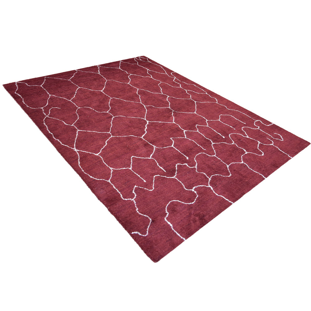 Zorah Hand Knotted Silk & Wool Rug