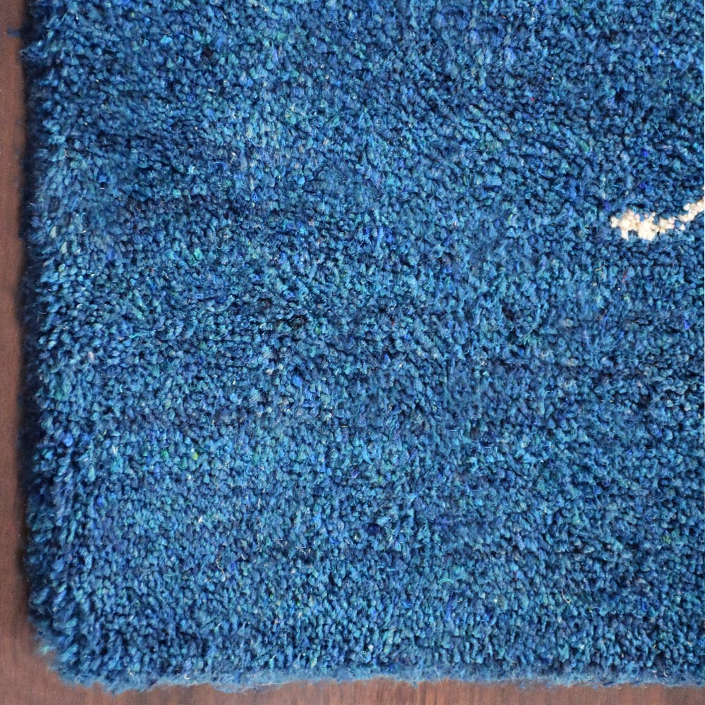 Ava Hand Knotted Silk & Wool Area Rug
