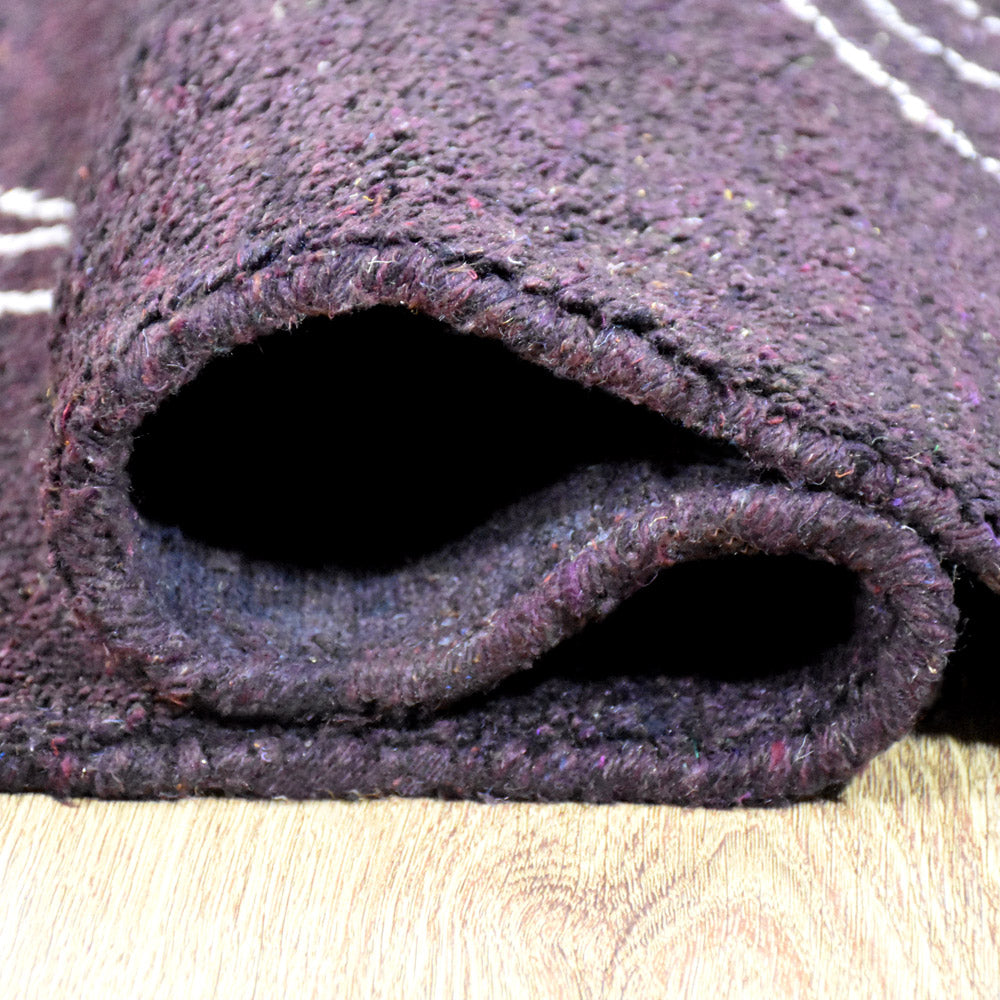 Ava Hand Knotted Silk & Wool Area Rug