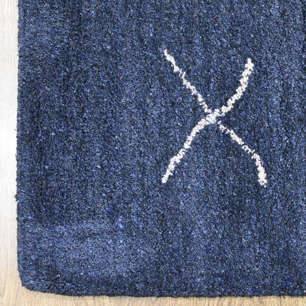 Ava Hand Knotted Silk & Wool Area Rug