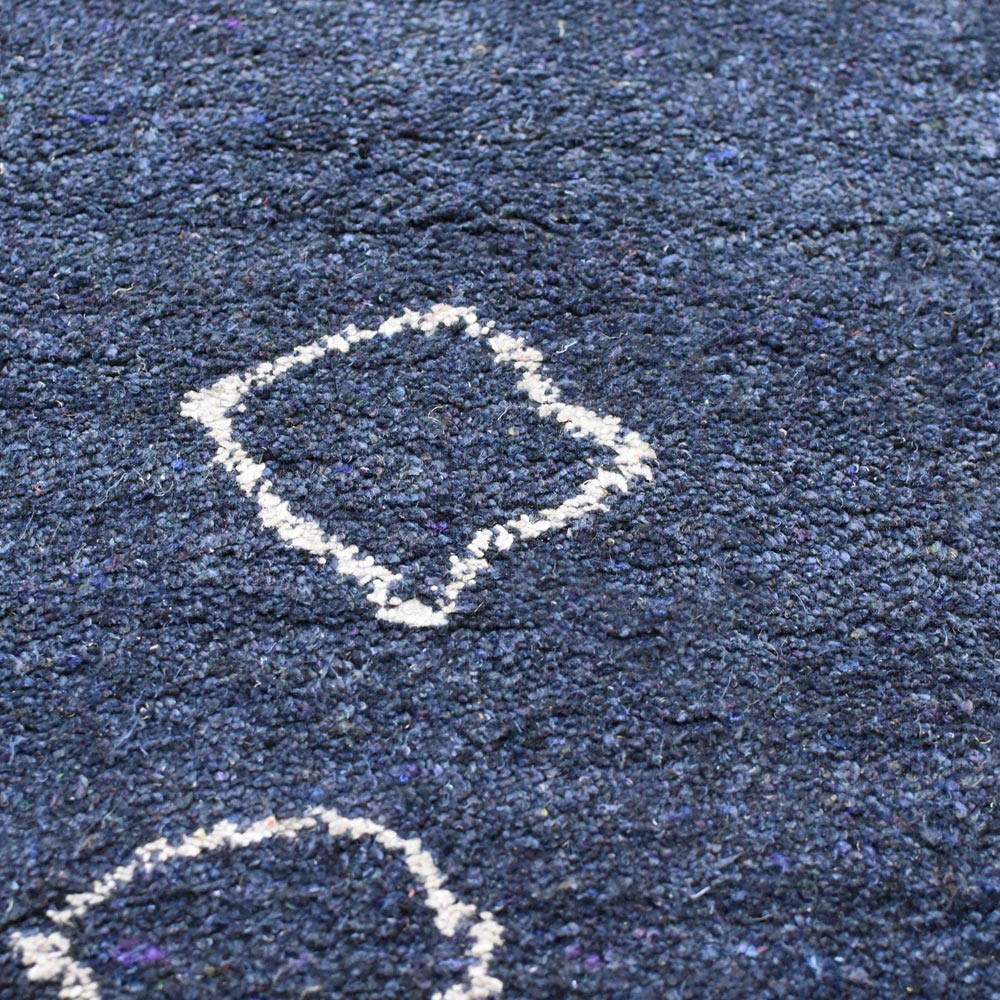 Ava Hand Knotted Silk & Wool Area Rug